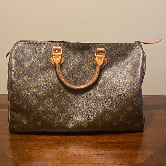 Louis Vuitton Speedy 35 handbag. - Picture 4 of 15
